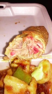 Inside of Egg Roll