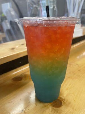 Rainbow mega tea