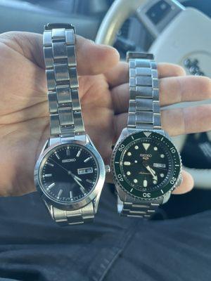 My 2 Seiko's Chavez help repair! Thanks man!