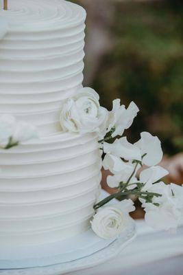 Wedding Cake rustic spiral