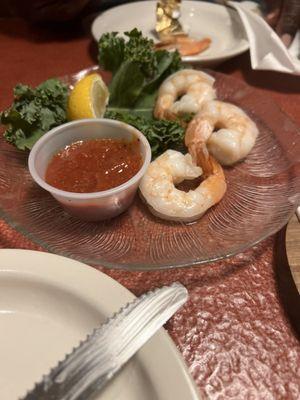 Shrimp appetizer