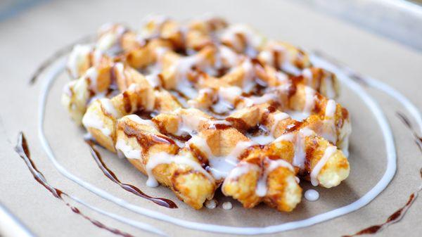 Cinnamon Roll Waffle