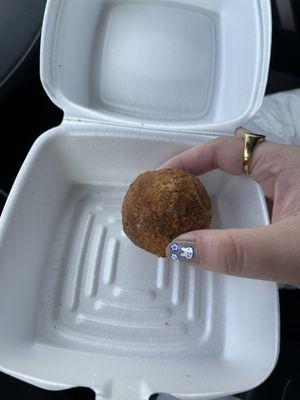 Regular boudin ball