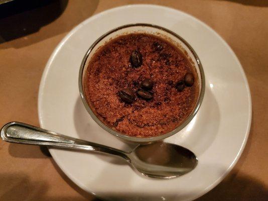 Feb 2021: Espresso Creme Brulee-- ($7) Excellent!