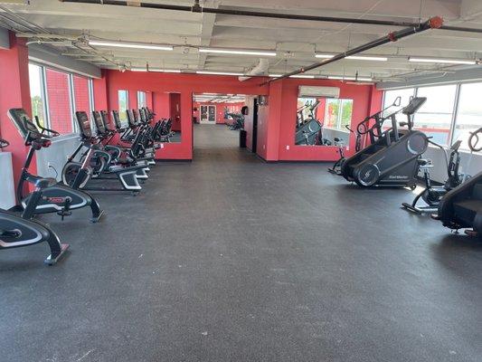 Front of cardio room