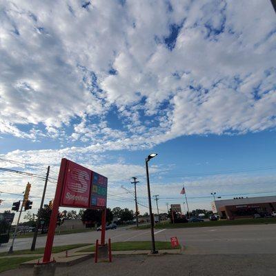 Located on 15 mile road and Kelly Rd. across from Warren Pipe Hardware Store. "Cool Clouds"  :-)  8/21/2020