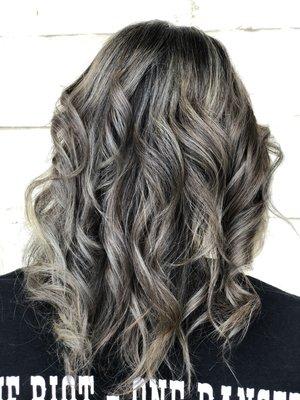 Mushroom hair balayage