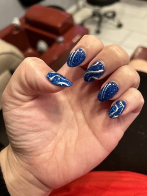 Nails for a wedding!