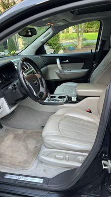 Interior of the GMC