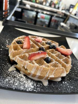 Uptown Girl! Most amazing waffle