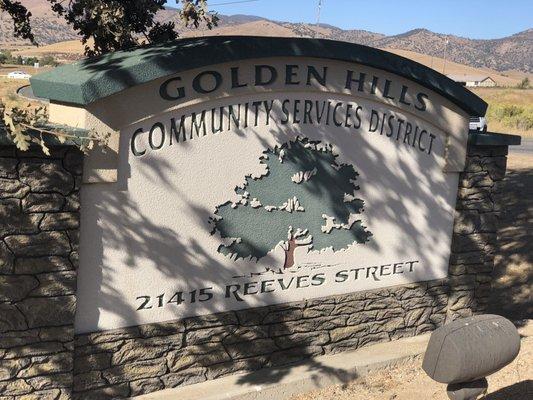 Golden Hills Community Services District