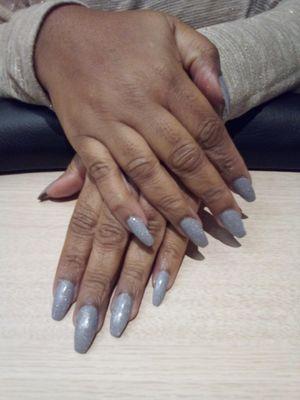 Dip nails with Tips