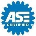 ASE Automotive and Truck Technicians. Certifications are posted in the lobby.