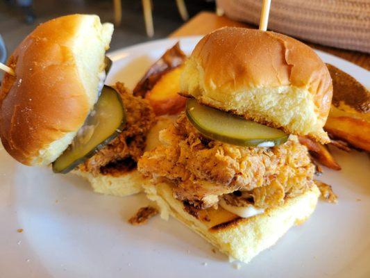 Chicken sliders