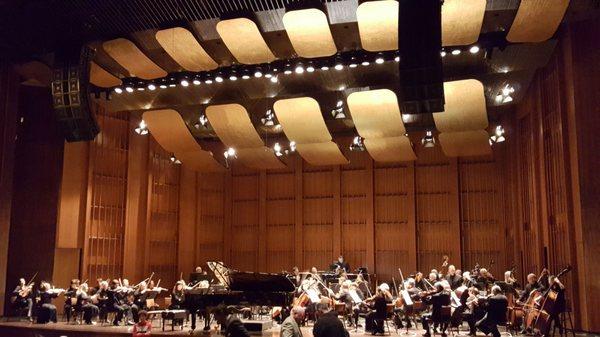 View - Row P Seat 10: "Tchaikovsky Spectacular" (02/16/19). #Pasadena @PasadenaSymphony #ClassicalMusic #LiveEntertainment