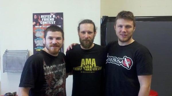 UFC Lightweight Jim Miller, Birdman, UFC Welterweight Dan Miller.