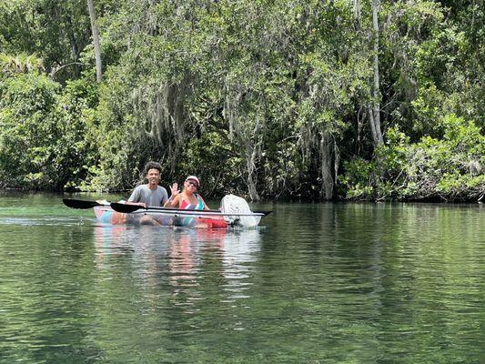 Clear Kayak