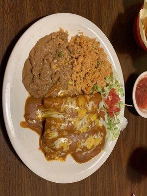 Fajita Steak Enchiladas