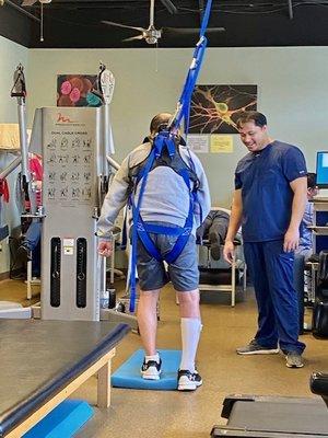 PainCare of San Diego uses the Solo Step system to assist patients with balance issues.