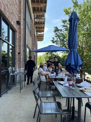 Patio dining