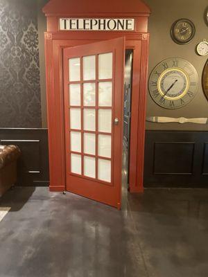 Door leading to escape rooms