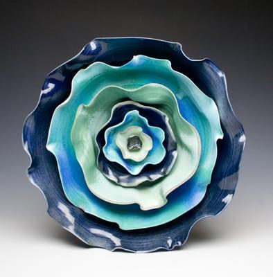 Luberger Porcelain Wall Sculpture