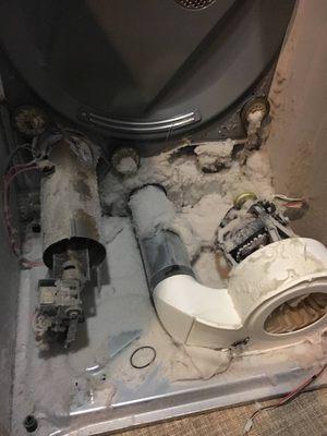 Dryer -- before service