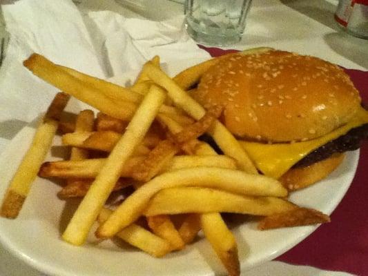 Kid's Cheeseburger & Fries