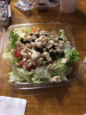 Garden Salad with Chicken