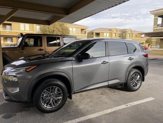 My brand new Nissan Rogue.