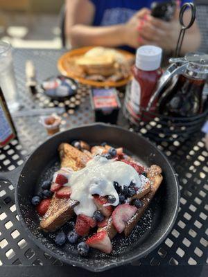 French Toast with Berries & Whipped Cream