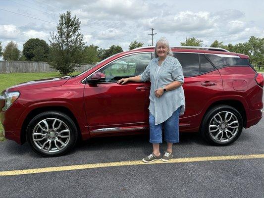 Me and my new to me GMC Terrain!