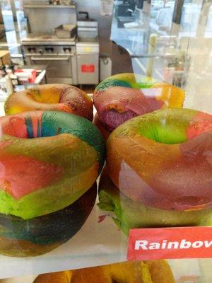 Huge, cool, rainbow! Kids love them...and the oreo ones too!