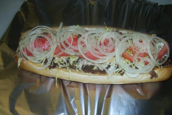 12 inch Cheese Steak Hoagie