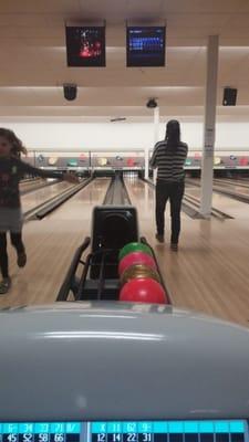 Bowling having a blast!