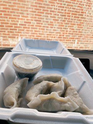 Steamed dumplings