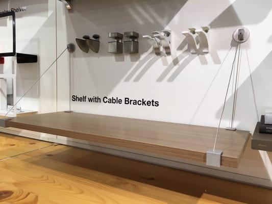 I love this cable bracket shelf