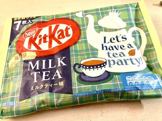 Milk tea Kit Kats