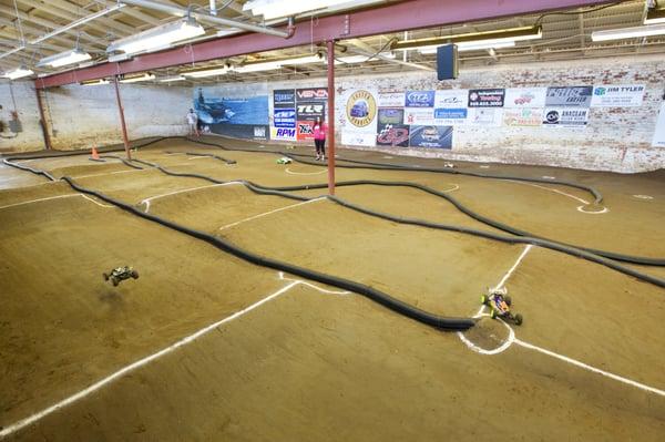 Our Indoor Race Track