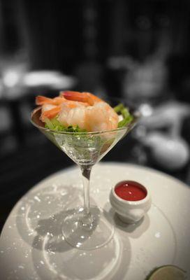 Shrimp Cocktail in Steakhouse