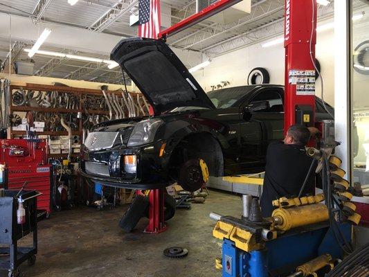 Brake job and painted calipers