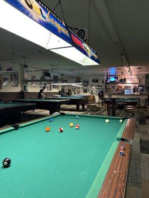 pool and billiard hall