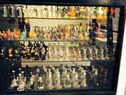 Glass Pipes and Water Glass Pipes and Wood pipes