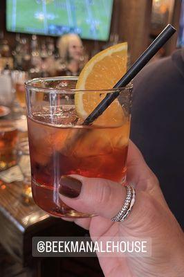 Negroni with Tito's   Made to perfection.