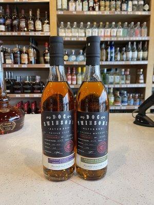 Doc swinsons Triple cask Bourbon & Straight Rye