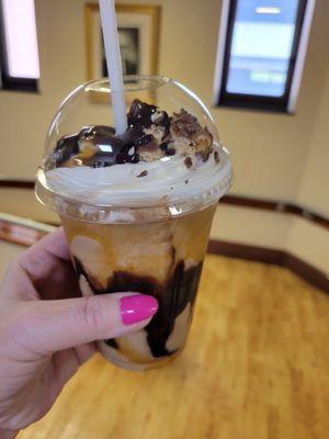 Snickers frappe