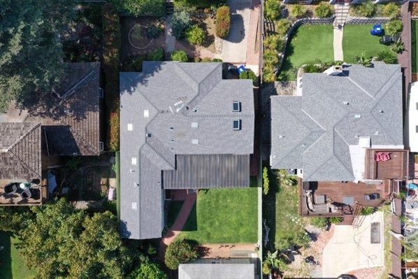 3 Layer Shake roof tear off in Pacific Beach. Owens Corning Duration Shingle, Mountainside in color. #2