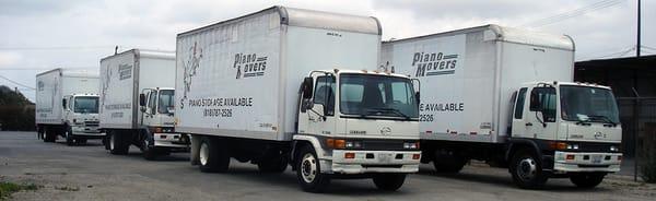 Moving Fleet: Among our bobtail trucks is a Hybrid.