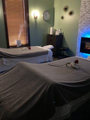 Couple  massage room