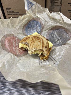 Sausage Sausage, Egg and Cheese McGriddles Meal